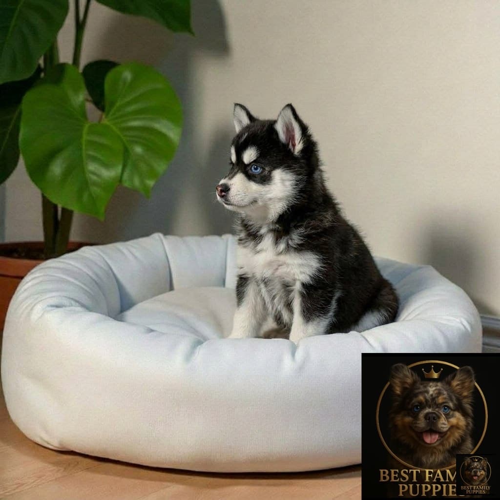 Cachorros Pomsky — con garantía de pureza